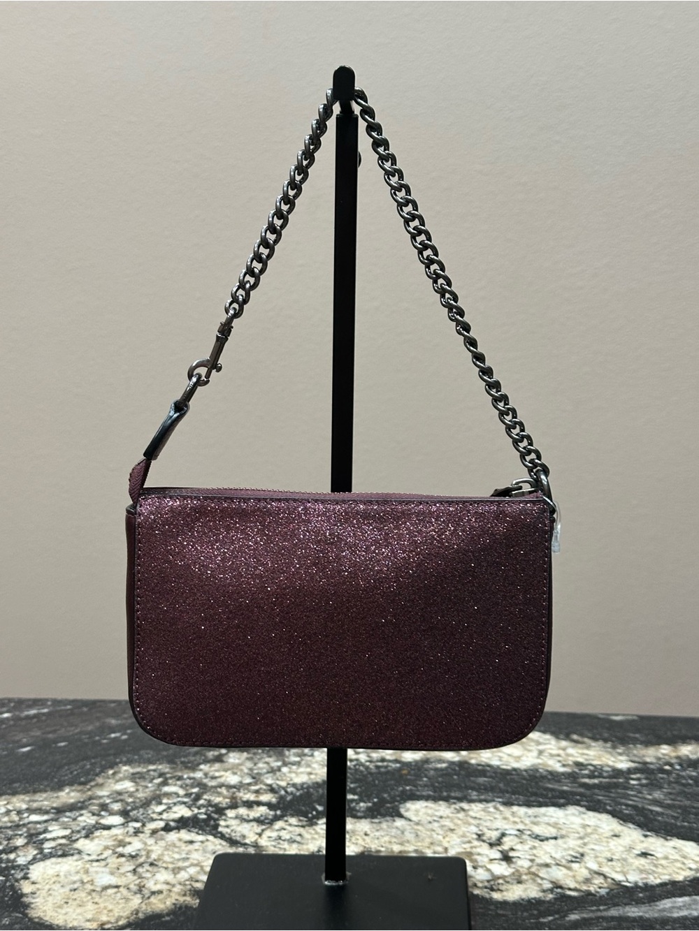 Coach Plum Glitter Bag - Picture 6 of 10